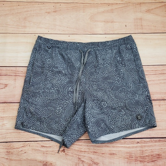Roark Swim Trunks Mens Large Blue Outdoor Surf Board Shorts Lightweight‎ Adult - Picture 1 of 8